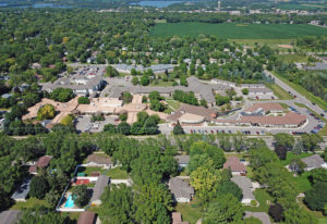Aerial view of Bethesda